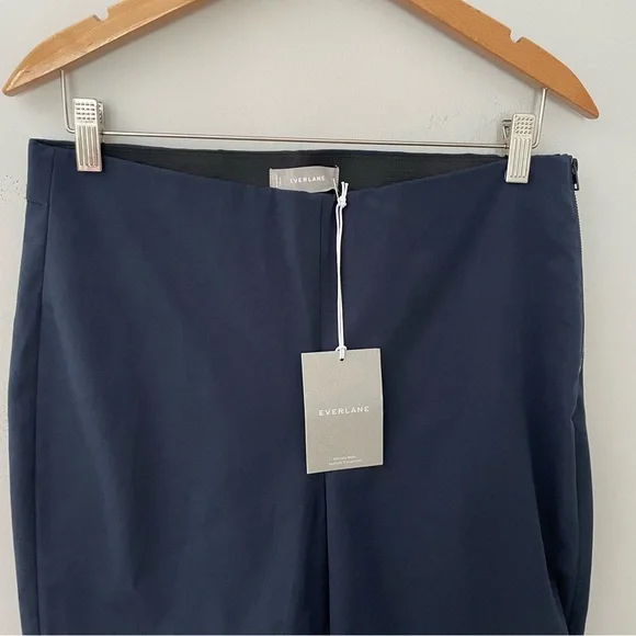 New Everlane Women’s The Work Pant Navy Size 12 - Picture 3 of 10